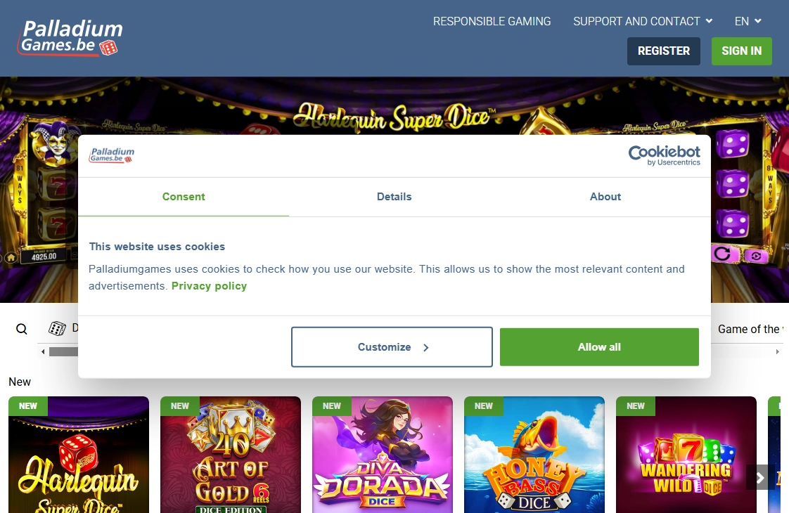 Palladium Games Casino